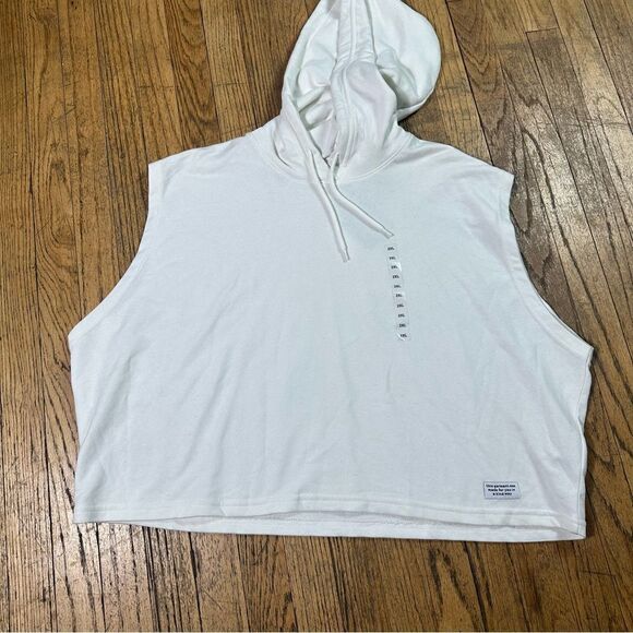 DIVIDED COTTON RECYCLED TOP - Picture 2 of 9